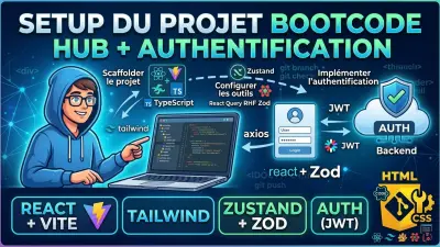Setup du projet Bootcode Hub + Authentification
