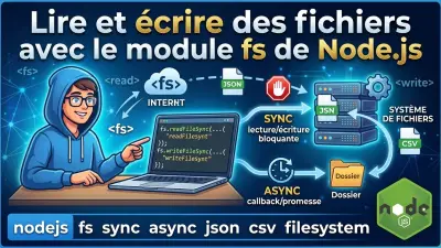 Lire et écrire des fichiers avec le module fs de Node.js