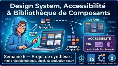 Design System, Accessibilité & Bibliothèque de Composants