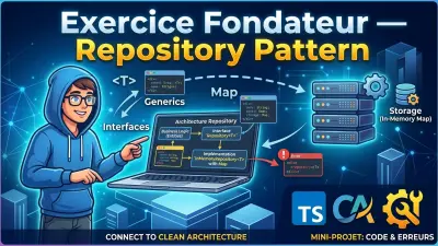 Exercice Fondateur — Repository Pattern