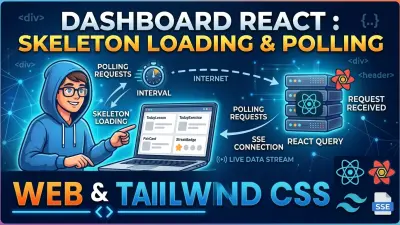 Dashboard React : Skeleton Loading & Polling