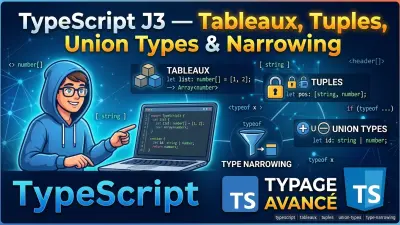 TypeScript — Tableaux, Tuples, Union Types & Narrowing