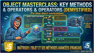 Méthodes d'Objet : keys, values, entries & spread