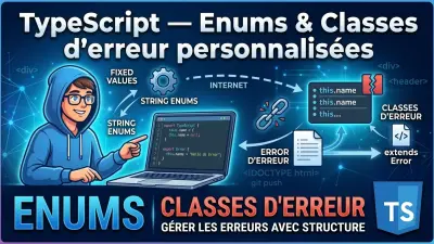 TypeScript — Enums & Classes d'erreur personnalisées