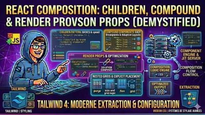 Composition React - children, compound components & render props